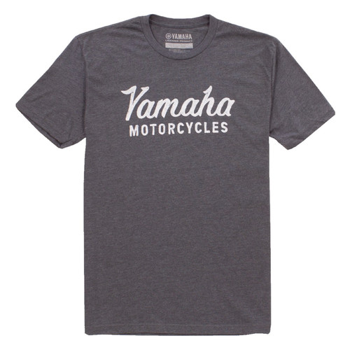 Yamaha New OEM, Black and White Essentials Shop Short T-Shirt, VDF-20TES-BK-2X