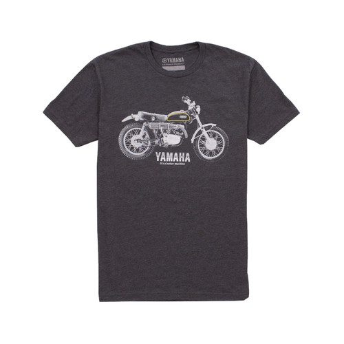 Yamaha New OEM, Heritage Enduro Tee, VDF-20THG-BK-MD