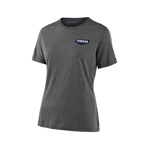 Yamaha New OEM Ladies MD, L4 Troy Lee Designs SS T-Shirt, VDF-20TTL-GY-MD