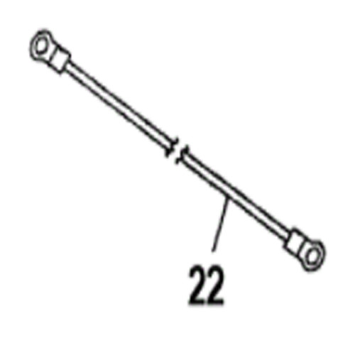 Yamaha New OEM Battery Negative Cable, F2A-U827J-10-00