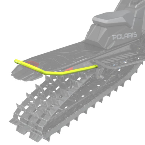 Polaris Snowmobile New OEM Neon MATRYX Sentry Mountain Rear Bumper 155 in./164 in. Long, 2889353-801