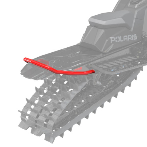 Polaris Snowmobile New OEM Indy Red MATRYX Sentry Mountain Rear Bumper 146 in., 2889351-293