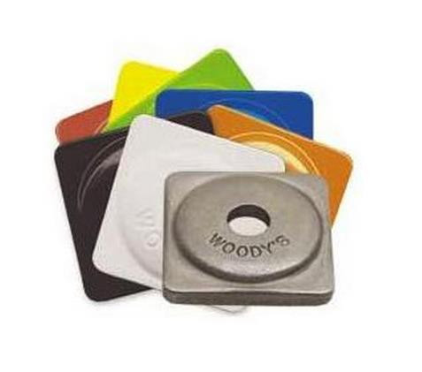 WOODY'S Lg Sq Alm Backr 5/16, ASW2-3775