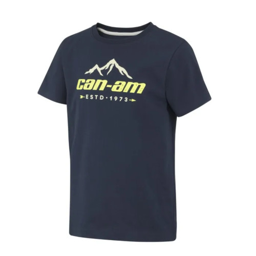 Can-Am New OEM Youth 7-8 Navy Estd T-Shirt, 4545565489