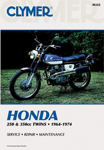 CLYMER Manual - Honda 250/350 Twins, M322