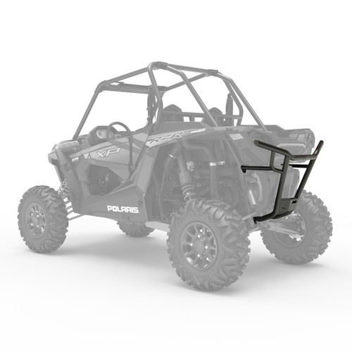 Polaris New OEM Desert Bumper, Rear, Matte Black, RZR, 2884020-458