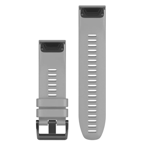 Garmin OEM QuickFit® 26 Watch Bands Powder Gray Silicone (3-piece Dive Set), 010-12904-00