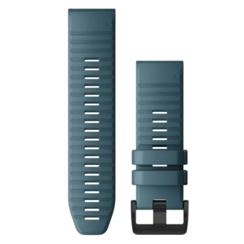 Garmin OEM QuickFit® 26 Watch Bands Lakeside Blue Silicone, 010-12864-03
