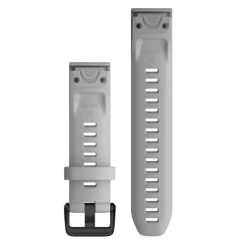 Garmin OEM QuickFit® 20 Watch Bands Powder Gray Silicone, 010-12866-00