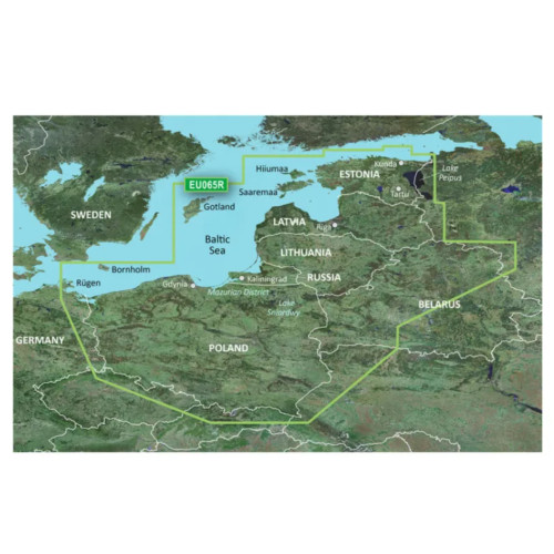 Garmin OEM Baltic Sea, East Coastal and Inland Charts BlueChart g3 | HXEU065R | microSD™/SD™, 010-C0849-20