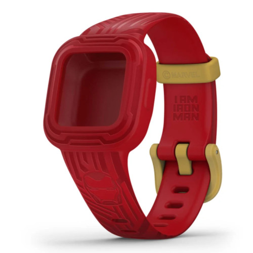 Garmin OEM Marvel Iron Man Band Accessory Band Only; vívofit® jr. 3 Sold Separately, 010-12666-41