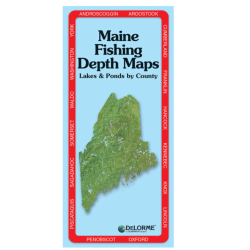 Garmin OEM Maine Fishing Depth Maps, 010-13219-00