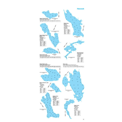 Garmin OEM Maine Fishing Depth Maps, 010-13219-00