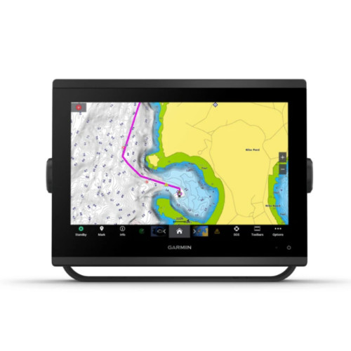Garmin OEM GPSMAP® 1243xsv SideVü, ClearVü and Traditional CHIRP Sonar with Mapping, 010-02367-61