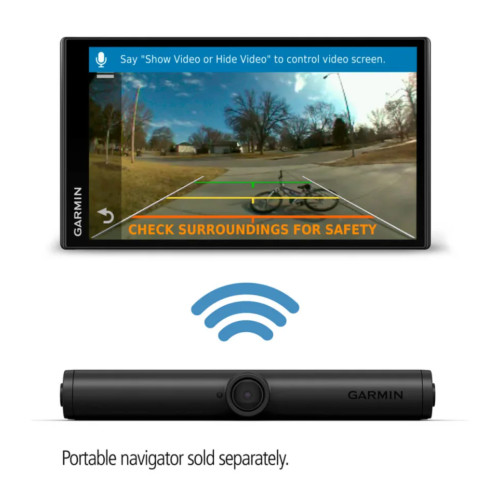 Garmin New OEM BC™ 40 Wireless Backup Camera with License Plate Mount, 010-01866-00