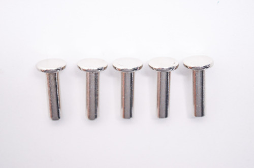 Ski-Doo New OEM Steel Flat Head Rivet, 5/PK, 390906200