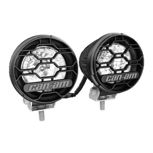 Can-Am OEM 4 in. (10 cm) Round LED Lights (2 x 25W), 715002935