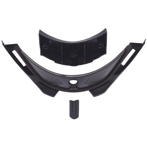 Ski-Doo New OEM, Black Oxygen Chin Covers, 9290100990