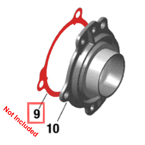 Ski-Doo New OEM, Expedition Grand Touring Renegade Exhaust Flange, 420873511