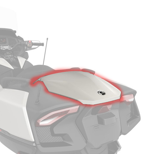 Can-Am New OEM, Spyder White Branded RT Rear Fairing Panel B-442 Kit, 219401012