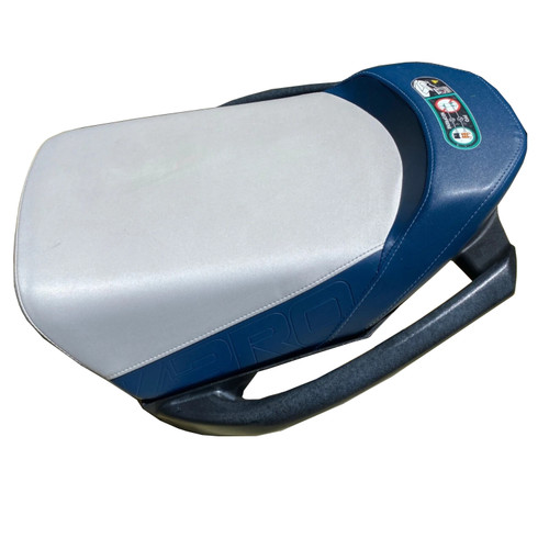 Sea-Doo OEM, Long Beach Blue Passenger Seat and Handle, GTI SE, 269003408