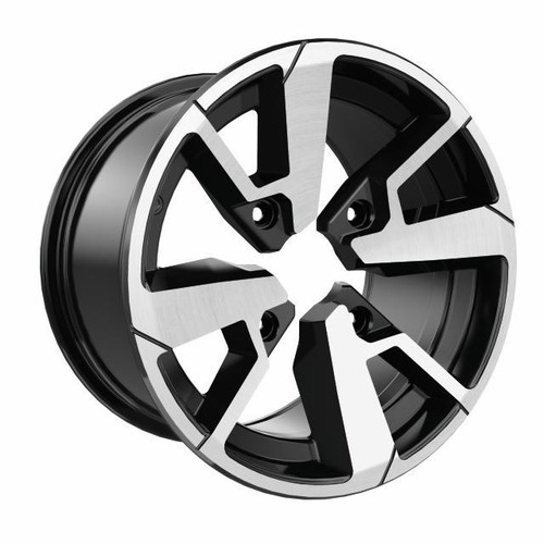 Can-Am OEM, ATV Black 14 Inch B-160 14" X 8.5" Aluminum Rim, G2, 705502770