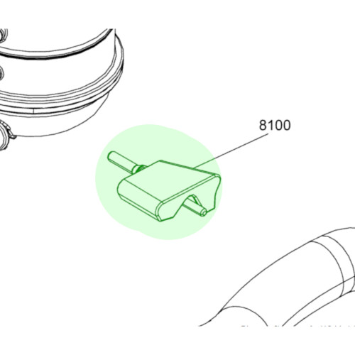 Ski-Doo BRP OEM Rubber Support, 509001171