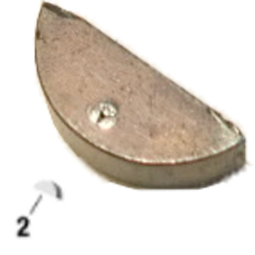 BRP New OEM, Expedition Grand Touring Renegade Skandic Woodruff Key, 420246571 BRP New OEM, Expedition Grand Touring Renegade Skandic Woodruff Key, 420246571