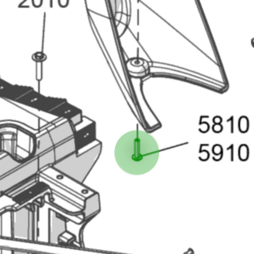 Can-Am Ski-doo Sea-doo OEM Hex Flange Screw M6 x 60, 207666044
