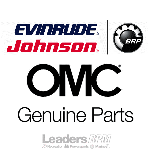 Johnson Evinrude OMC New OEM Marine Outboard Motor Fuel Outlet Elbow, 0345239