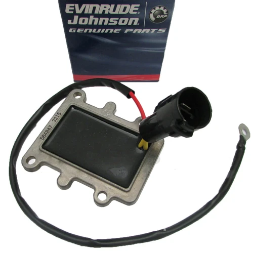 Johnson/Evinrude/OMC New OEM VOLTAGE RECTIFIER REGULATOR 20A 0584847, 584847