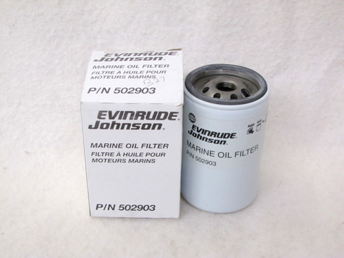 Johnson/Evinrude/OMC New OEM OIL FILTER AY 0502903, 502903