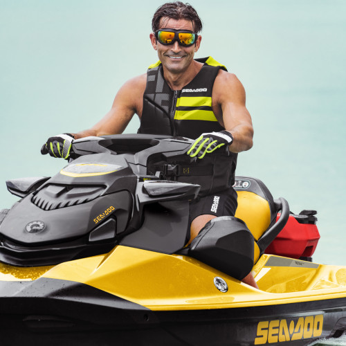 Sea-Doo New OEM, Anti-Fog Riding Goggles With Colored Chrome Lenses, 4486230012