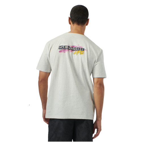 Sea-Doo New OEM, Men's Extra Large Comfortable Crafted Retro T-Shirt, 4546691257
