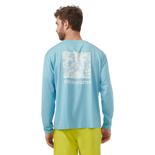 Sea-Doo New OEM, Men's Extra Large UV Protection Long Sleeve Shirt, 4546601281