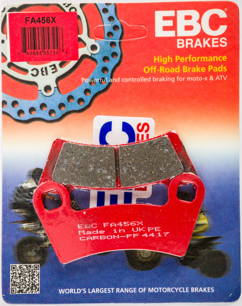 EBC Standard Brake Pads, 15-456X