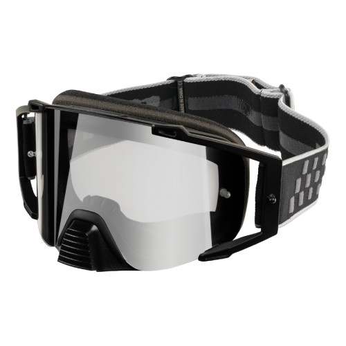 Can-Am New OEM, Thermo-Formed No Slip Flint Fade UV Goggles, 4487780099
