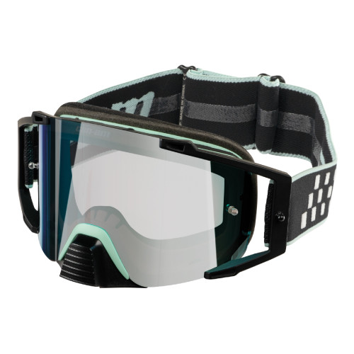 Can-Am New OEM, Thermo-Formed No Slip Flint Fade UV Goggles, 4487780076