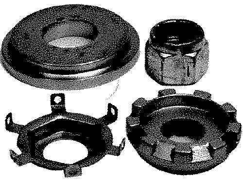 Mercury Marine / Mercruiser OEM Prop Nut Kt 2, 11-827614Q01