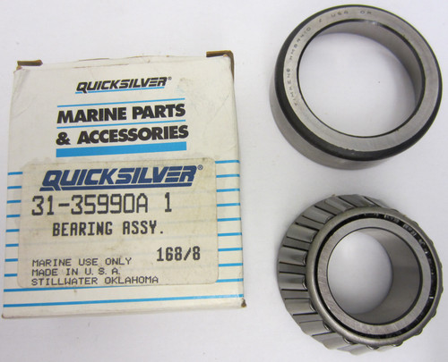 Mercruiser New OEM Upper Gearcase Housing Driveshaft Taper Bearing 31-35990A1