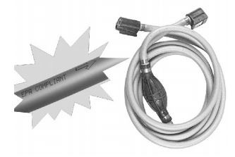 Mercury Marine New OEM 12 ft. Fuel Line Assembly, 32-8M0061897