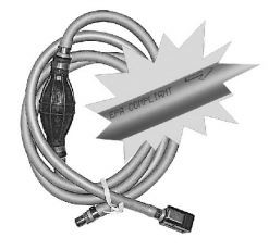 Mercury Marine New OEM 8 ft. Fuel Line Assembly, 32-8M0061892