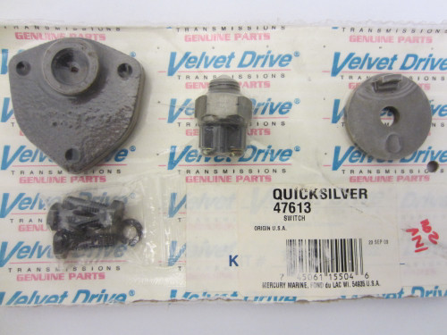 Mercruiser New OEM Neutral Safety Pressure Switch Kit Assembly 47613