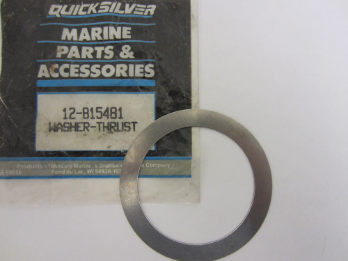 Mercury New OEM Lower Unit Gear Case Housing Thrust Washer 12-815481
