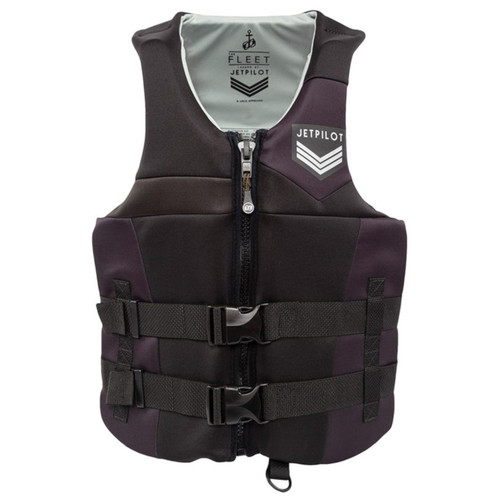 Yamaha OEM, Small/Medium Jetpilot Fleet Neoprene 2-Buckle PFD, WJP-21238-BK-SD