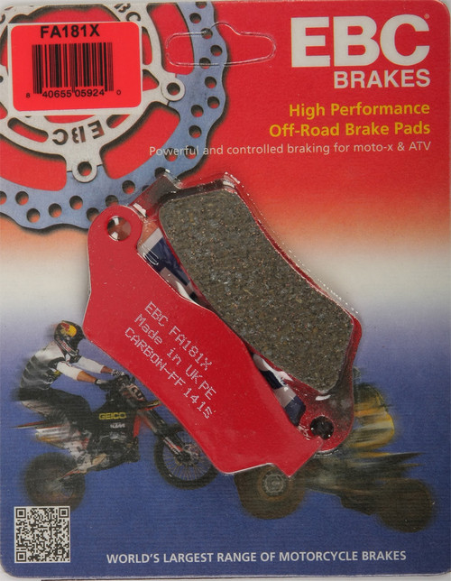 EBC Standard Brake Pads, 15-181X