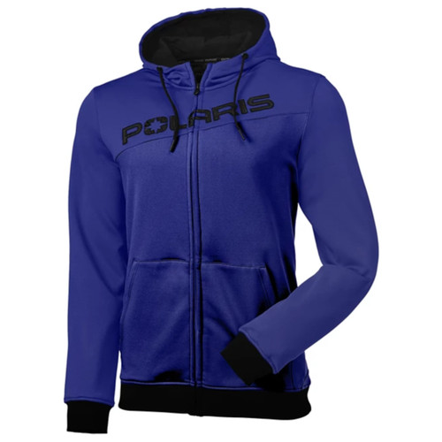 Polaris New OEM, Men's Small Fleece Spandex Tech Full-Zip Hoodie, 286453102