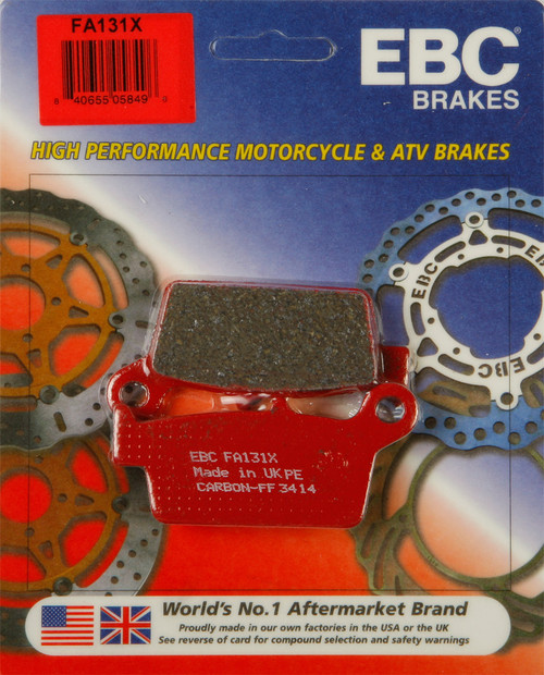 EBC Standard Brake Pads, 15-131X