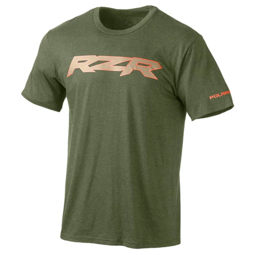 Polaris New OEM, Men's Extra Large Polyester Cotton Rayon RZR Tee, 286474409