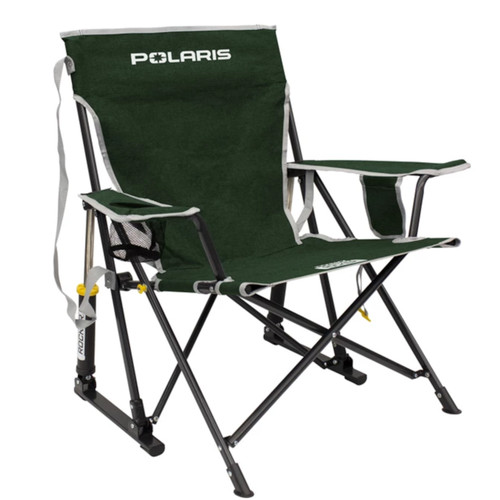 Polaris OEM Foldable Kickback Rocker With Cupholders, Green, 2864816